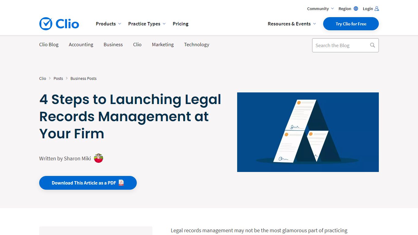 Legal Records Management Software and Solutions: 4-Step Guide - Clio
